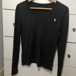A&F Charcoal Long Sleeve
